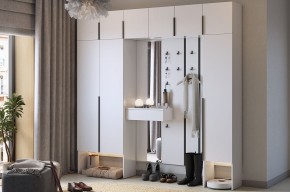 МЕБЕЛЬСОН К32 Прихожая (белое дерево) в Покачах - pokachi.mebel24.online | фото