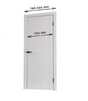 Межкомнатная дверь Bolivar Каньон браун (комплект) 700 в Покачах - pokachi.mebel24.online | фото
