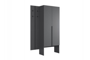 МЕРСИ Прихожая (модульная) графит в Покачах - pokachi.mebel24.online | фото 6