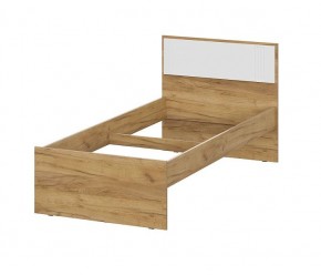 МИЛАН Кровать одинарная 900 (Белый матовый) *без основания в Покачах - pokachi.mebel24.online | фото