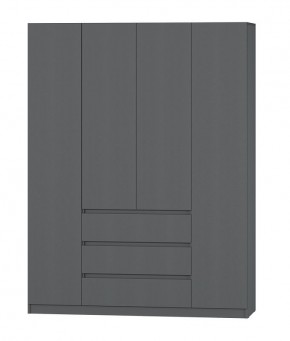 МС "Хилтон" Шкаф №1 1600 (Графит) в Покачах - pokachi.mebel24.online | фото 2