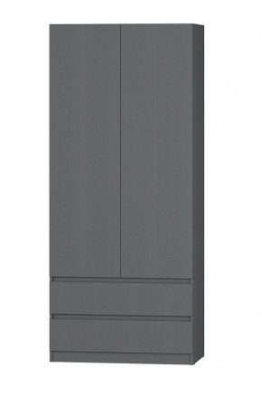 МС "Хилтон" Шкаф №3 900 (Графит) в Покачах - pokachi.mebel24.online | фото 2