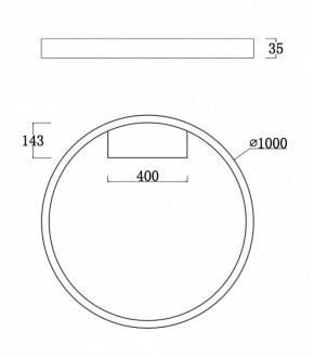 Накладной светильник Maytoni Rim MOD058CL-L65B4K в Покачах - pokachi.mebel24.online | фото 3