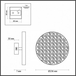 Накладной светильник Odeon Light Bergi 5079/15WL в Покачах - pokachi.mebel24.online | фото 6