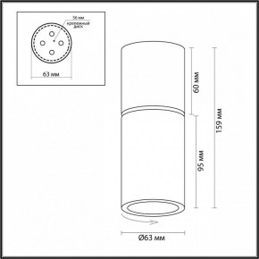 Накладной светильник Odeon Light Duetta 3895/1C в Покачах - pokachi.mebel24.online | фото 5