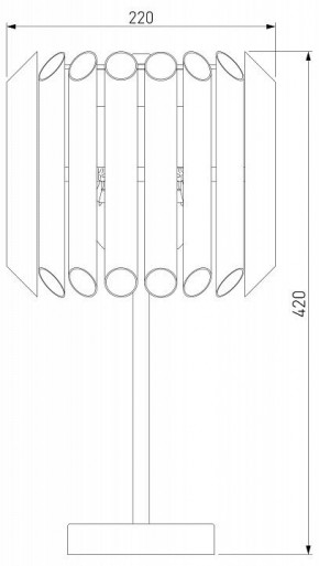 Настольная лампа декоративная Bogate-s Castellie 01124/3 (01106/3) в Покачах - pokachi.mebel24.online | фото 3