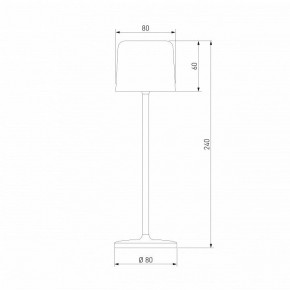Настольная лампа декоративная Elektrostandard Bitty a069003 в Покачах - pokachi.mebel24.online | фото 5