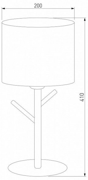 Настольная лампа декоративная TK Lighting Albero 5571 Albero White в Покачах - pokachi.mebel24.online | фото 2