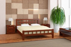 НАТАЛИ-5 Кровать из массива (Орех) в Покачах - pokachi.mebel24.online | фото