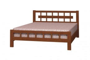 НАТАЛИ-5 Кровать из массива (Орех) в Покачах - pokachi.mebel24.online | фото 2