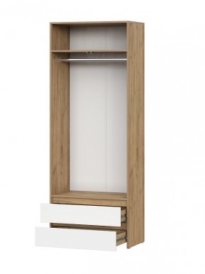 НЕКСТ 1 Вешалка с зеркалом + Шкаф 2-х ств. с ящиками в Покачах - pokachi.mebel24.online | фото 3