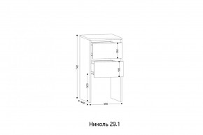 НИКОЛЬ 25 Шкаф 5-ти створчатый в Покачах - pokachi.mebel24.online | фото 7