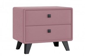 НИКОЛЬ Тумба широкая 2 ящика (розовый) в Покачах - pokachi.mebel24.online | фото