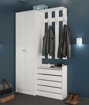 Обувница Ямайка ЯПТ-3 Белый в Покачах - pokachi.mebel24.online | фото 3