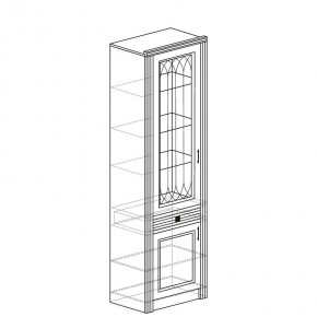 ОРЛЕАН Гостиная (модульная) серый в Покачах - pokachi.mebel24.online | фото 7