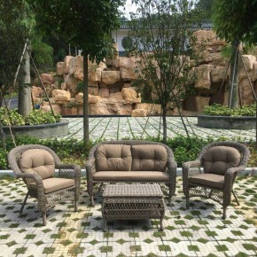 Плетеный комплект для отдыха LV-520BB Beige/Beige в Покачах - pokachi.mebel24.online | фото 3