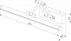 Подсветка для картины Elektrostandard Monza a064137 в Покачах - pokachi.mebel24.online | фото 3