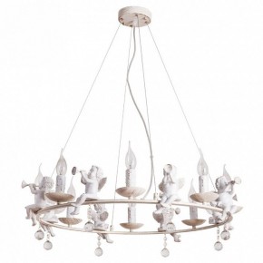 Подвесная люстра Arte Lamp Amur A1133SP-8WG в Покачах - pokachi.mebel24.online | фото 2