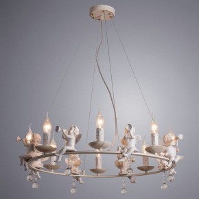 Подвесная люстра Arte Lamp Amur A1133SP-8WG в Покачах - pokachi.mebel24.online | фото 3