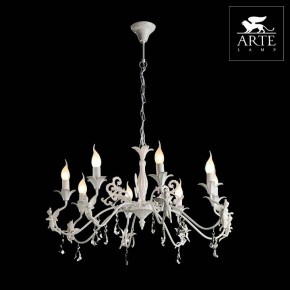 Подвесная люстра Arte Lamp Angelina A5349LM-8WH в Покачах - pokachi.mebel24.online | фото 2