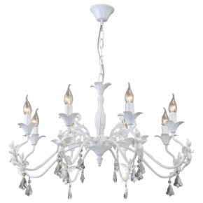 Подвесная люстра Arte Lamp Angelina A5349LM-8WH в Покачах - pokachi.mebel24.online | фото 3