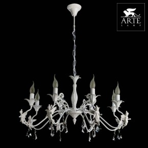 Подвесная люстра Arte Lamp Angelina A5349LM-8WH в Покачах - pokachi.mebel24.online | фото 4