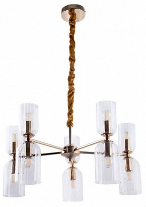 Подвесная люстра Arte Lamp Charm A1623LM-10GO в Покачах - pokachi.mebel24.online | фото