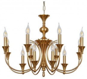 Подвесная люстра Arte Lamp Collinetta A4094LM-12PB в Покачах - pokachi.mebel24.online | фото