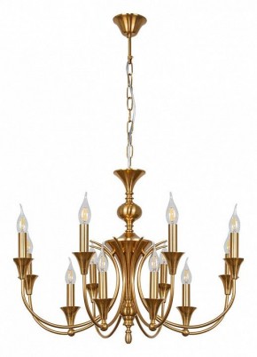 Подвесная люстра Arte Lamp Collinetta A4094LM-12PB в Покачах - pokachi.mebel24.online | фото 2
