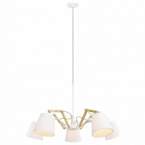 Подвесная люстра Arte Lamp Pinocchio A5700LM-5WH в Покачах - pokachi.mebel24.online | фото 2
