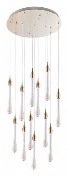 Подвесная люстра Arte Lamp Raindrop A1803LM-36PB в Покачах - pokachi.mebel24.online | фото