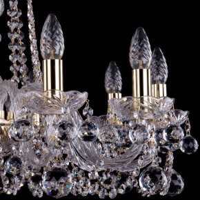 Подвесная люстра Bohemia Ivele Crystal 1402 1402/10/240/G/Balls в Покачах - pokachi.mebel24.online | фото 2
