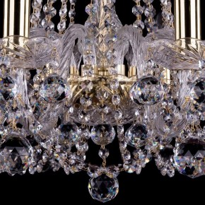 Подвесная люстра Bohemia Ivele Crystal 1402 1402/10/240/G/Balls в Покачах - pokachi.mebel24.online | фото 3