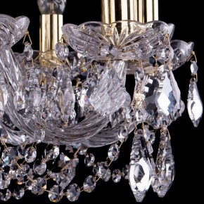 Подвесная люстра Bohemia Ivele Crystal 1402 1402/10/240/G/Leafs в Покачах - pokachi.mebel24.online | фото 3