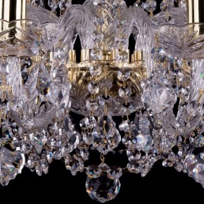 Подвесная люстра Bohemia Ivele Crystal 1402 1402/10/240/G/Leafs в Покачах - pokachi.mebel24.online | фото 5