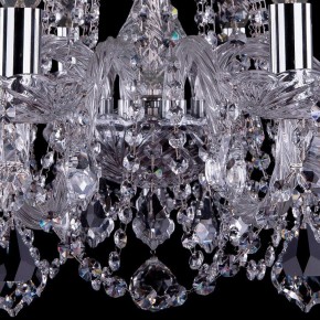 Подвесная люстра Bohemia Ivele Crystal 1402 1402/10/240/Ni/Leafs в Покачах - pokachi.mebel24.online | фото 3