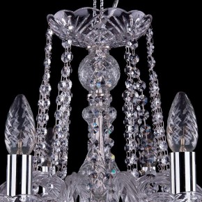 Подвесная люстра Bohemia Ivele Crystal 1402 1402/10/240/Ni/Leafs в Покачах - pokachi.mebel24.online | фото 4