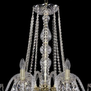 Подвесная люстра Bohemia Ivele Crystal 1402 1402/10/360/G в Покачах - pokachi.mebel24.online | фото 4