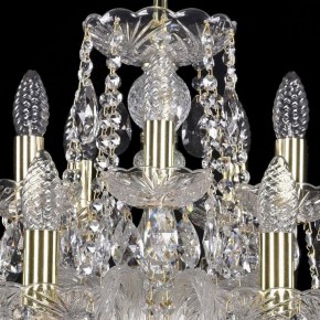 Подвесная люстра Bohemia Ivele Crystal 1402 1402/10+5/240/G в Покачах - pokachi.mebel24.online | фото 4