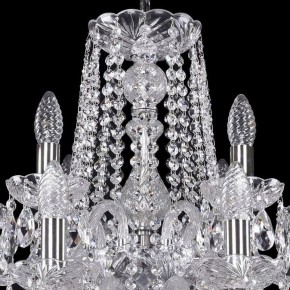 Подвесная люстра Bohemia Ivele Crystal 1402 1402/12+6/300/2d/Ni в Покачах - pokachi.mebel24.online | фото 4