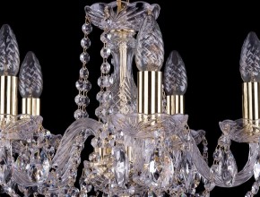 Подвесная люстра Bohemia Ivele Crystal 1402 1402/5/141/G в Покачах - pokachi.mebel24.online | фото 7