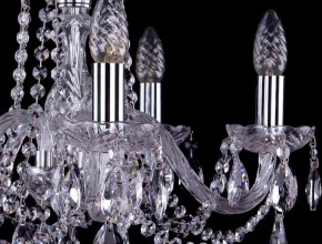 Подвесная люстра Bohemia Ivele Crystal 1402 1402/5/160/Ni в Покачах - pokachi.mebel24.online | фото 3