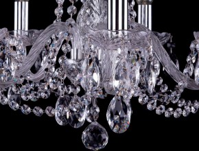 Подвесная люстра Bohemia Ivele Crystal 1402 1402/5/160/Ni в Покачах - pokachi.mebel24.online | фото 4