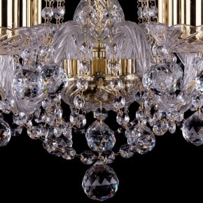 Подвесная люстра Bohemia Ivele Crystal 1402 1402/6/160/G/Balls в Покачах - pokachi.mebel24.online | фото 3