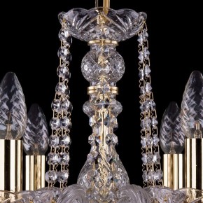Подвесная люстра Bohemia Ivele Crystal 1402 1402/6/160/G/Balls в Покачах - pokachi.mebel24.online | фото 4