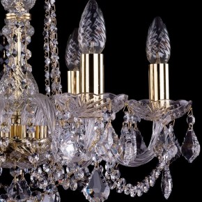 Подвесная люстра Bohemia Ivele Crystal 1402 1402/6/160/G/Leafs в Покачах - pokachi.mebel24.online | фото 2
