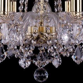 Подвесная люстра Bohemia Ivele Crystal 1402 1402/6/160/G/Leafs в Покачах - pokachi.mebel24.online | фото 3