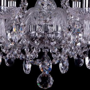 Подвесная люстра Bohemia Ivele Crystal 1402 1402/6/160/Ni в Покачах - pokachi.mebel24.online | фото 3