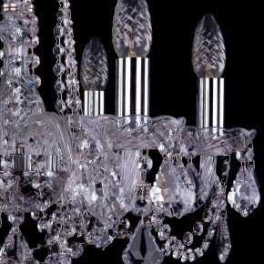 Подвесная люстра Bohemia Ivele Crystal 1402 1402/6/160/Ni/Leafs в Покачах - pokachi.mebel24.online | фото 2