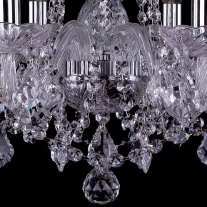 Подвесная люстра Bohemia Ivele Crystal 1402 1402/6/160/Ni/Leafs в Покачах - pokachi.mebel24.online | фото 3
